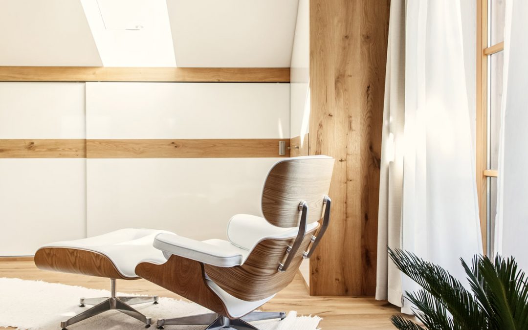 Dachgeschoss-Modernisierung und Möbelbau