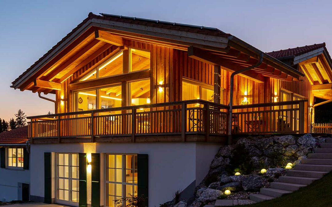 Alpen-Chalet mit Ausblick