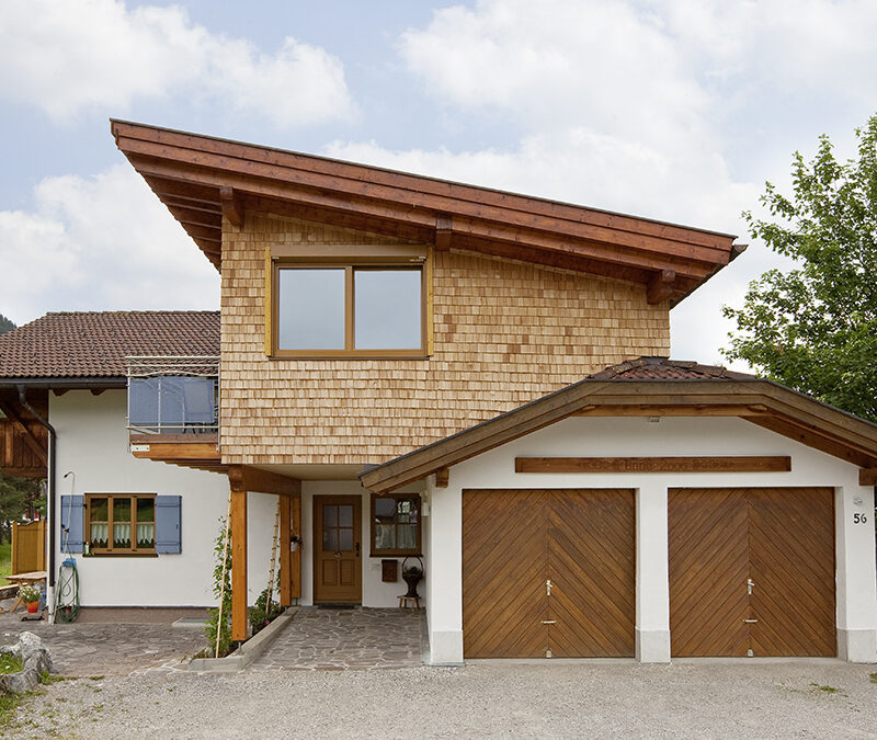Anbau in Holzbauweise im Tannheimer Tal