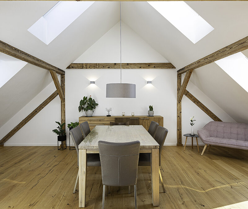 Ausbau und Sanierung eines Dachgeschosses in Kempten