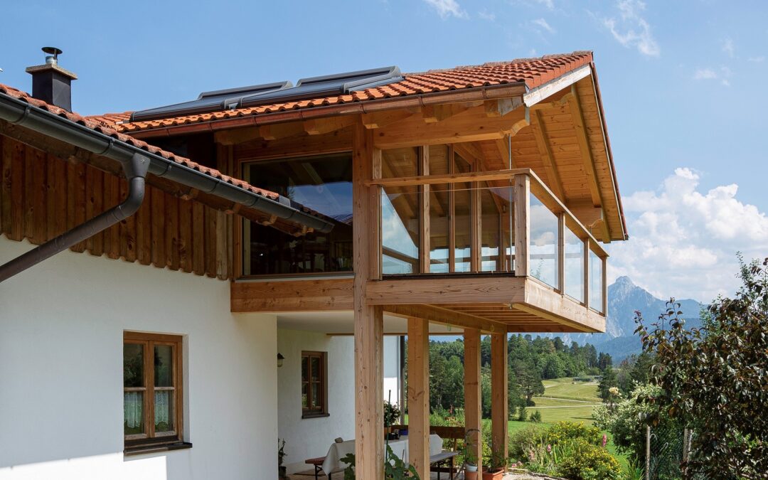 Neues Wohnen durch Aus- und Anbau in Füssen-Weißensee