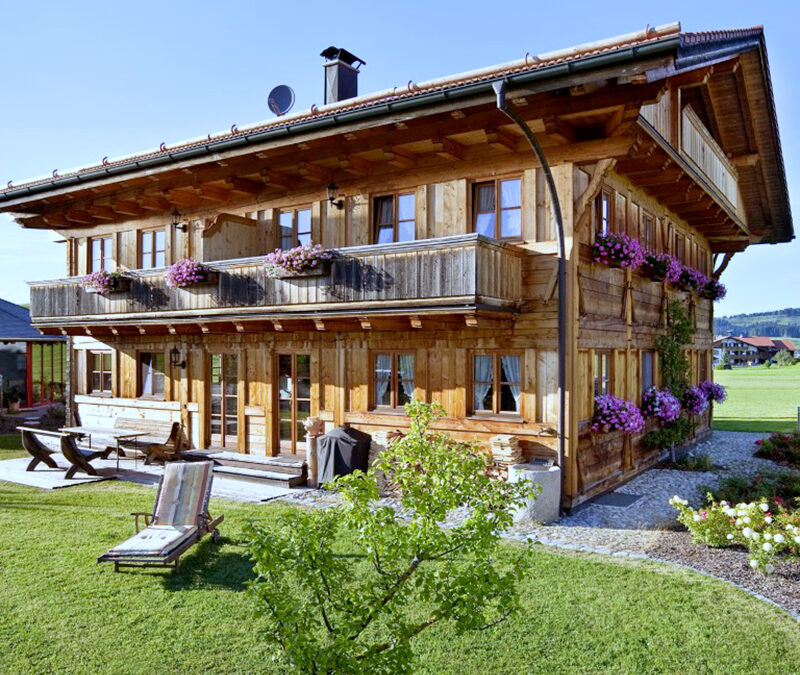 Holzhaus in Hopferau – Bohlenbau