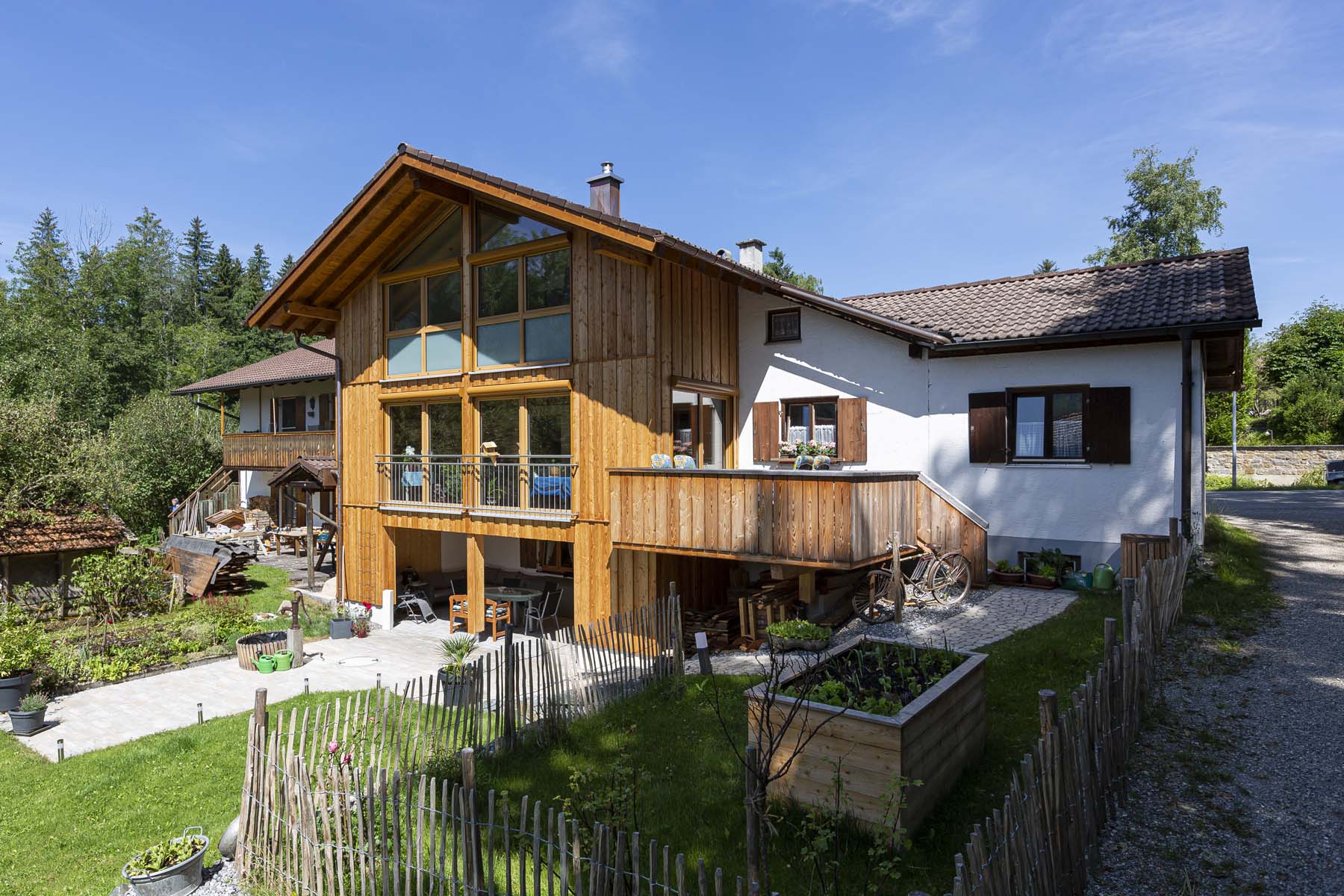 Hausanbau Füssen Allgäu Holzbau