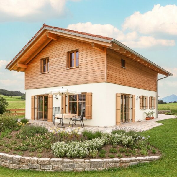 Holzhaus KfW 40 Plus in Hopfen am See