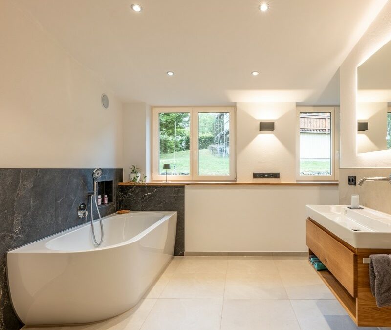 Dachausbau mit Gaube & Wellnessbad in Weißensee bei Füssen