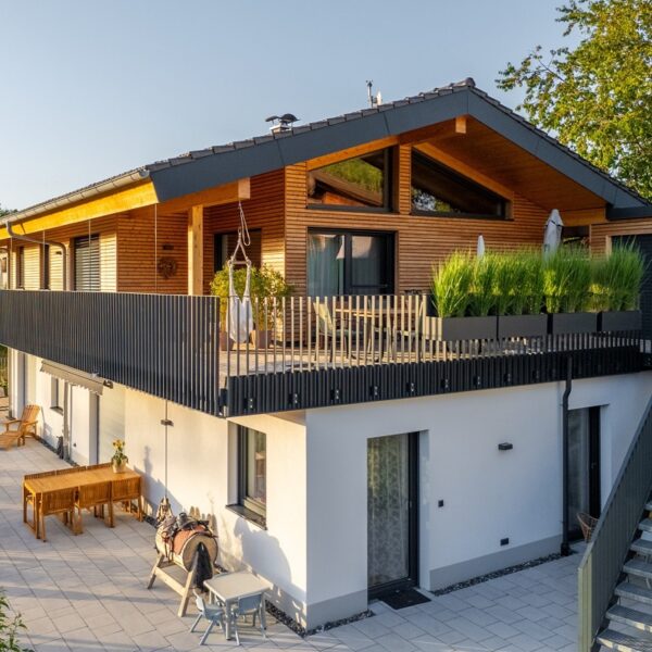 Ein Holzhaus in besonderer Lage bei Füssen
