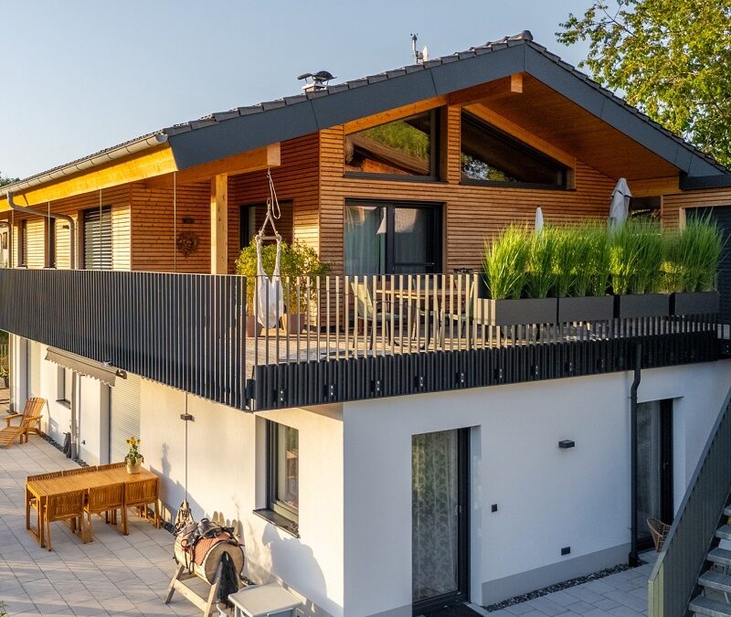 Ein Holzhaus in besonderer Lage bei Füssen