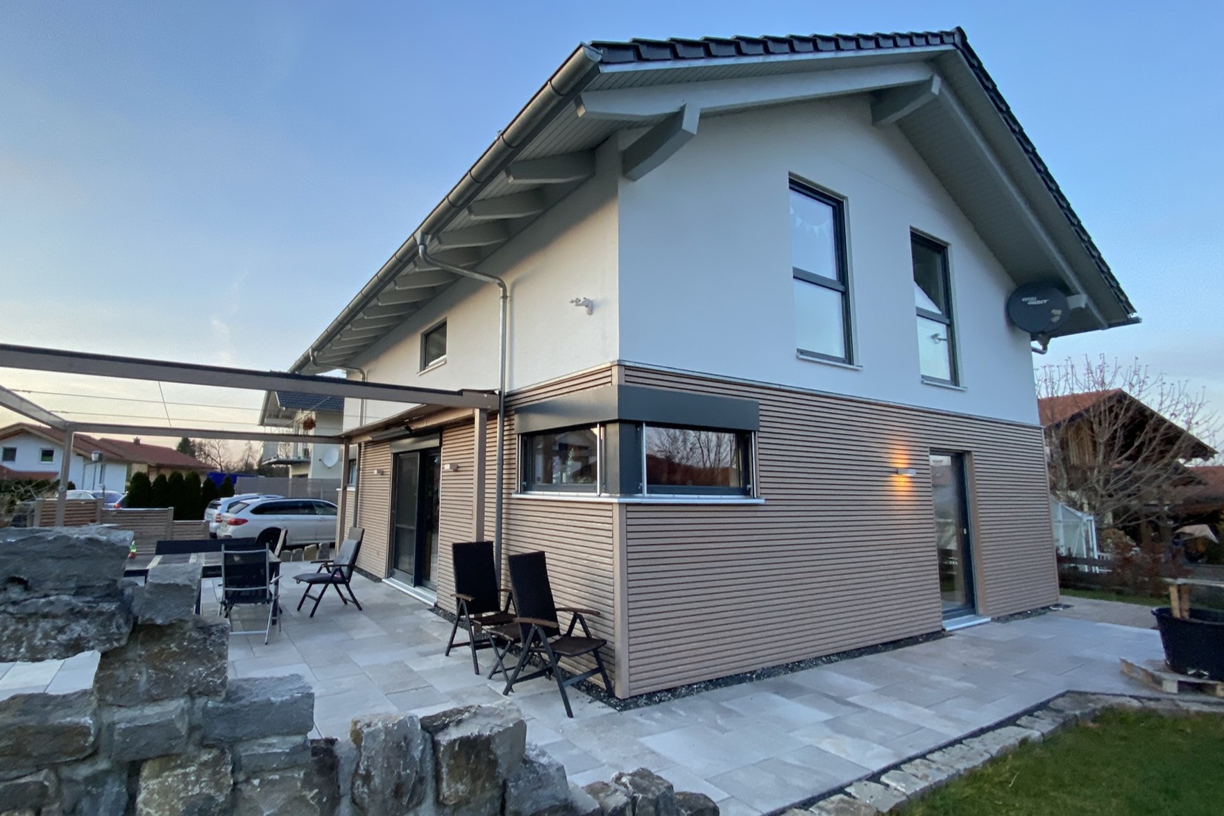 Vor dem Anbau Vor dem Anbau