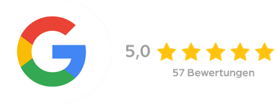 5,0 Google Bewertungen